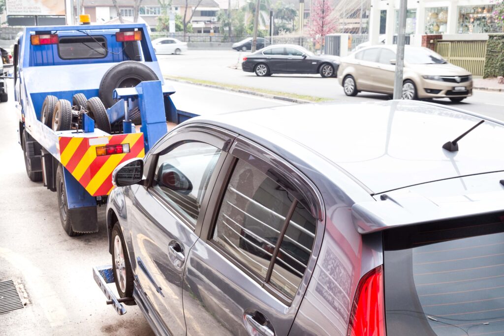 darf man ein nicht angemeldetes auto abschleppen